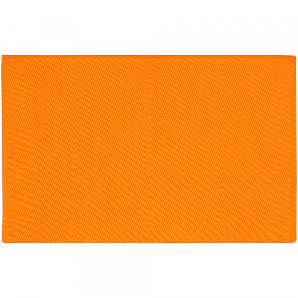 Лейбл тканевый Epsilon, XL, оранжевый неон - купить оптом