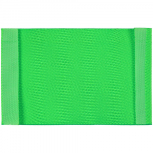 Лейбл тканевый Epsilon, XL, зеленый неон - купить оптом