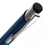 Ручка шариковая Keskus, темно-синяя, фото 3