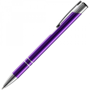 Ручка шариковая Keskus, фиолетовая - купить оптом