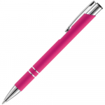 Ручка шариковая Keskus Soft Touch, розовая, фото 1