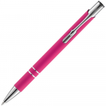 Ручка шариковая Keskus Soft Touch, розовая, фото 2