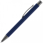 Ручка шариковая Atento Soft Touch, темно-синяя, фото 1