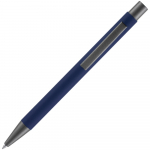 Ручка шариковая Atento Soft Touch, темно-синяя, фото 2