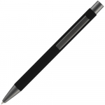Ручка шариковая Atento Soft Touch, черная, фото 2