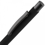 Ручка шариковая Atento Soft Touch, черная, фото 3