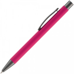 Ручка шариковая Atento Soft Touch, розовая, фото 1