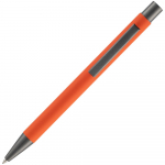Ручка шариковая Atento Soft Touch, оранжевая, фото 2