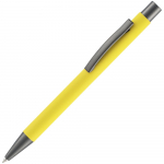Ручка шариковая Atento Soft Touch со стилусом, темно-синяя - купить оптом