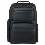 Рюкзак для ноутбука Santiago с кожаной отделкой, черный, фото 1