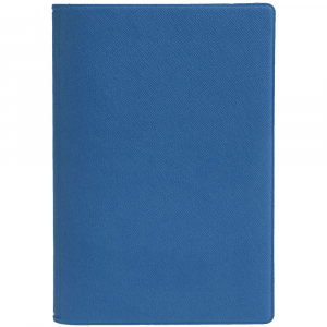 Обложка для паспорта Devon, ярко-синяя - купить оптом
