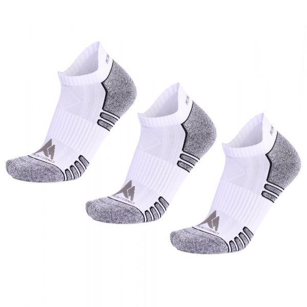 Набор из 3 пар спортивных женских носков Monterno Sport, белый - купить оптом