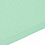 Полотенце вафельное «Деметра», малое, зеленое (зеленая мята), фото 1