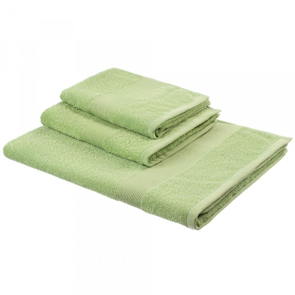 Полотенце махровое «Тиффани», среднее, зеленое, (фисташковый) - купить оптом