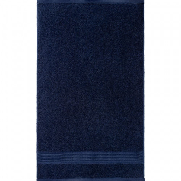 Полотенце махровое «Тиффани», большое, синее (спелая черника) - купить оптом