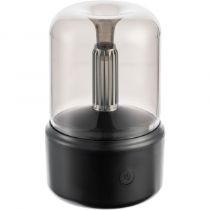 Увлажнитель-ароматизатор с подсветкой mistFlicker, черный - купить оптом