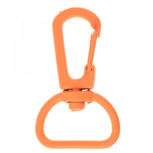 Застежка-карабин Snap Hook, M, оранжевый неон - купить оптом