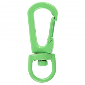Застежка-карабин Snap Hook, S, зеленый неон - купить оптом