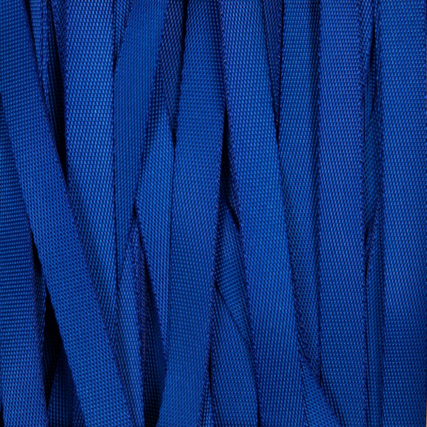 Стропа текстильная Fune 10 S, синяя, 10 см - купить оптом