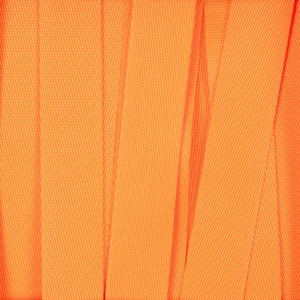 Стропа текстильная Fune 20 S, оранжевый неон, 10 см - купить оптом