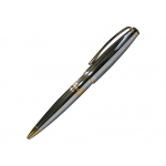 Ручка шариковая Cerruti 1881 модель Bicolore в футляре, серебристый/золотистый, фото 1
