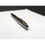 Ручка шариковая Cerruti 1881 модель Bicolore в футляре, серебристый/золотистый, фото 2
