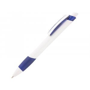 Ручка шариковая Соната, белый/синий - купить оптом