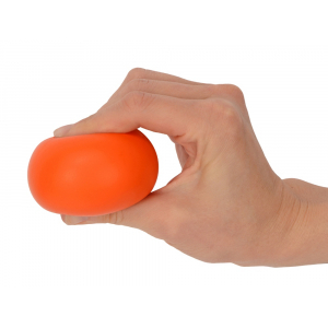 Мячик-антистресс Малевич, оранжевый - купить оптом