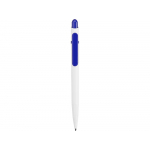Ручка шариковая Этюд, белый/синий, фото 1