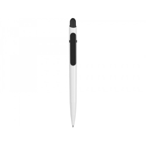 Ручка шариковая Этюд, белый/черный - купить оптом