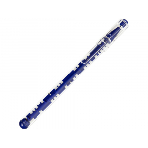 Ручка шариковая Лабиринт с головоломкой синяя, синий - купить оптом