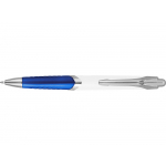 Ручка шариковая Призма белая/синяя, белый/синий, фото 1
