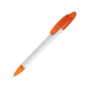 Ручка шариковая Celebrity Эвита, белый/оранжевый - купить оптом