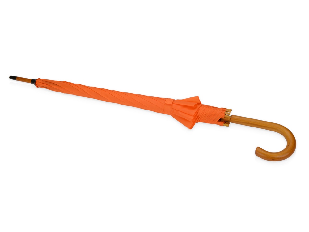Зонт-трость Радуга, оранжевый - купить оптом