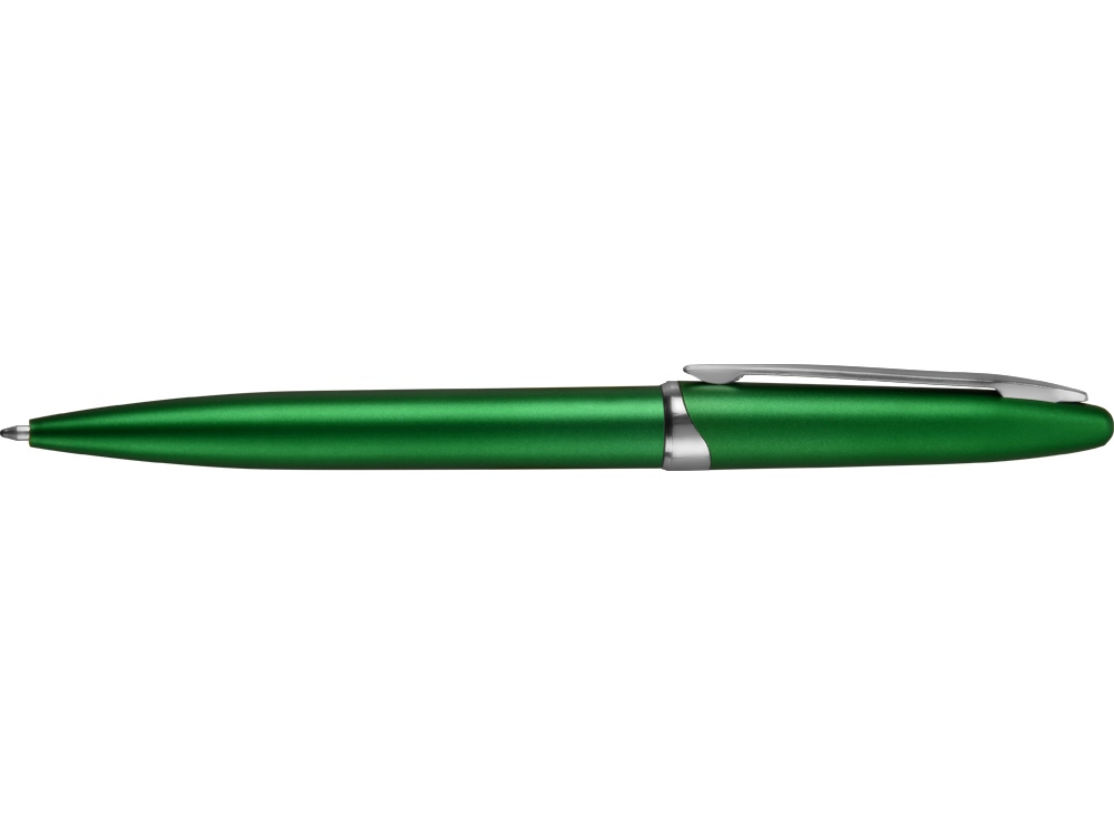 Ручка шариковая Империал, зеленый металлик - купить оптом