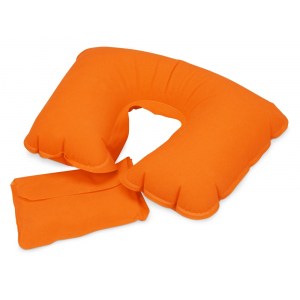 Подушка надувная базовая, оранжевый - купить оптом