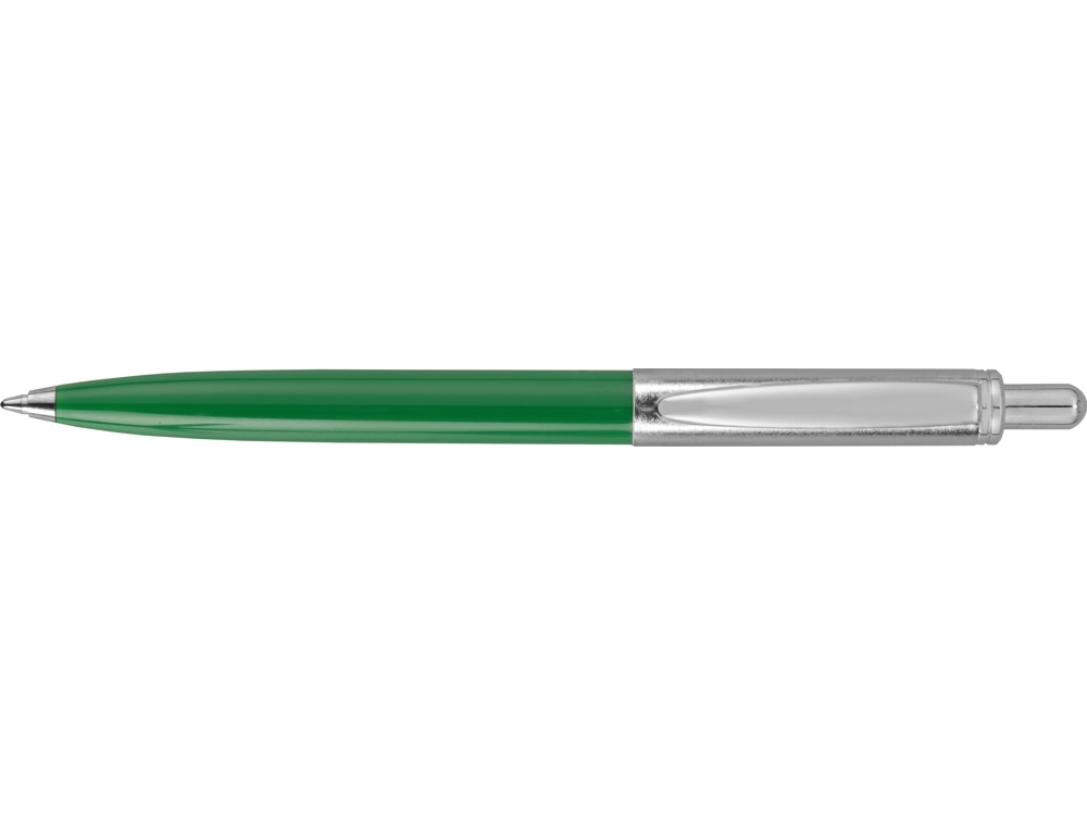 Ручка шариковая Celebrity Карузо, зеленый/серебристый - купить оптом