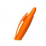 Ручка шариковая Celebrity Монро оранжевая, оранжевый глянцевый, фото 1