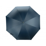 Зонт-трость полуавтомат Майорка, синий/серебристый, фото 4