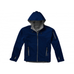 Куртка софтшел Match мужская, темно-синий/серый, фото 2