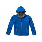 Куртка софтшел Match мужская, небесно-синий/серый, фото 2