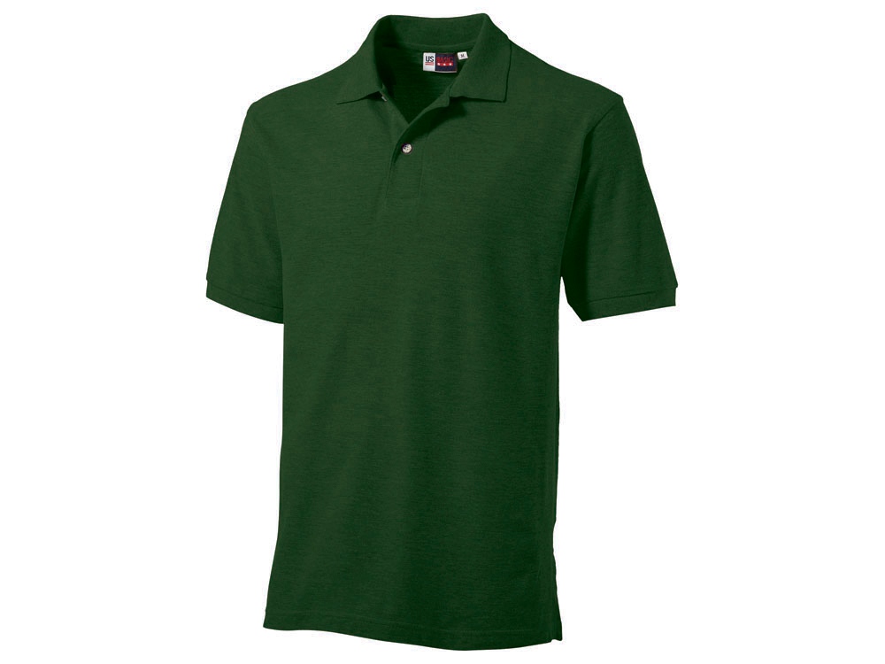 Рубашка поло Boston мужская, бутылочный зеленый - купить оптом