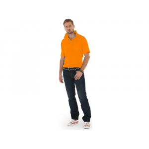 Рубашка поло Boston мужская, оранжевый - купить оптом