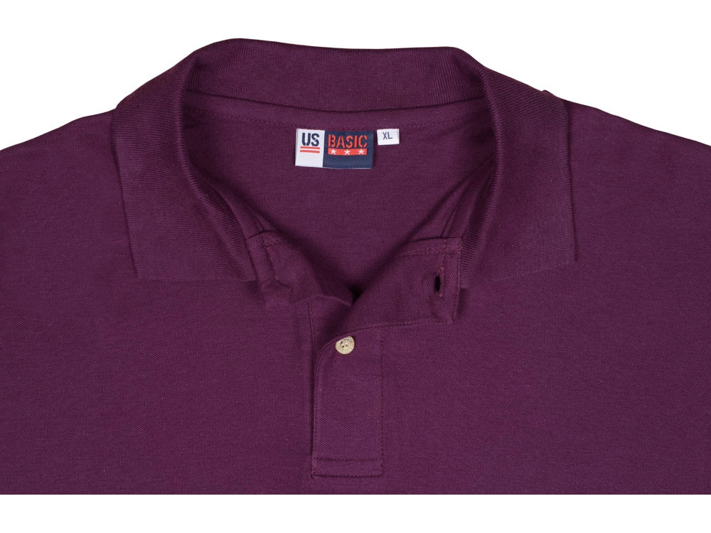 Рубашка поло Boston мужская, темно-фиолетовый - купить оптом