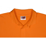 Рубашка поло First мужская, оранжевый, фото 4