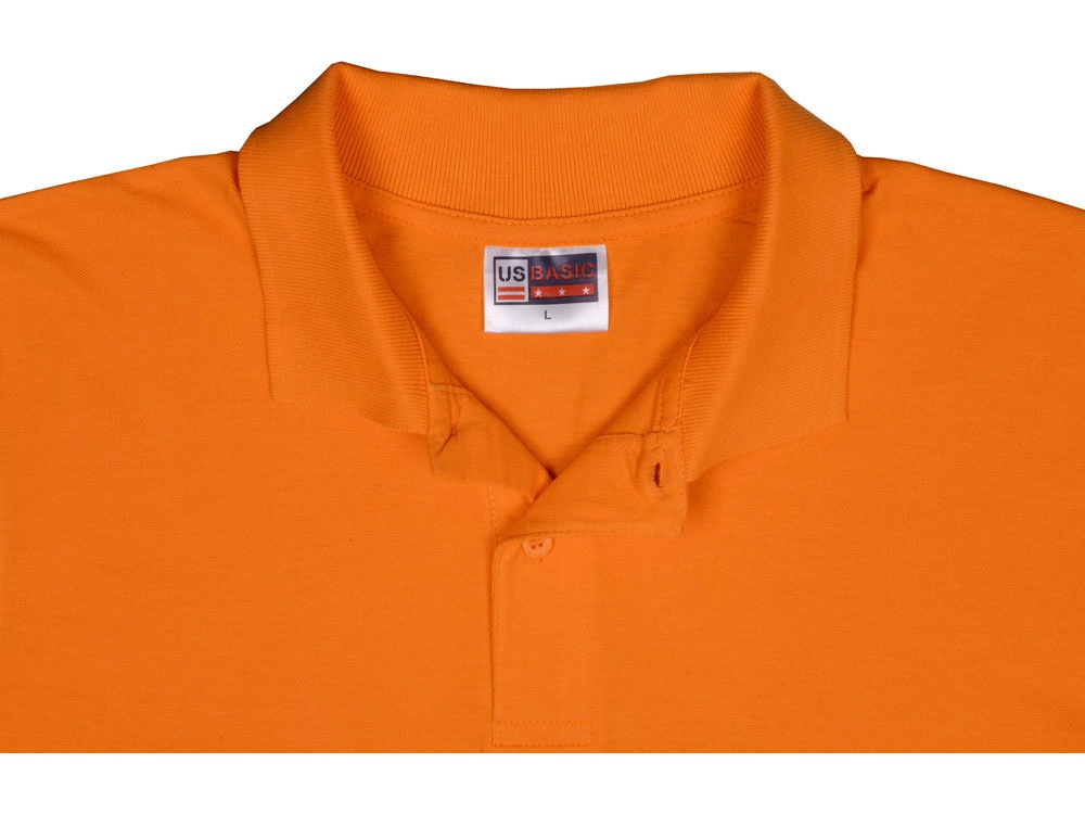 Рубашка поло First мужская, оранжевый - купить оптом