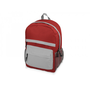 Рюкзак Универсальный (красная спинка, красные лямки), красный/серый - купить оптом