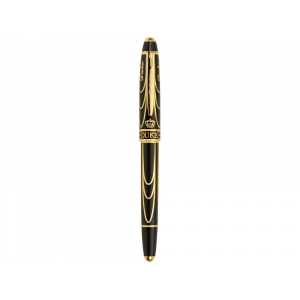 Ручка-роллер Duke модель Палата Лордов в футляре, черный/золотистый - купить оптом
