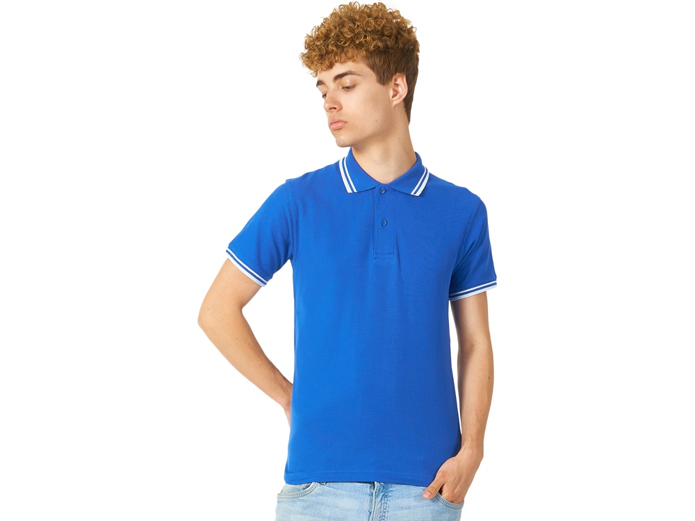 Рубашка поло Erie мужская, классический синий - купить оптом