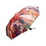 Набор: платок, складной зонт Климт. Танцовщица, красный, фото 2